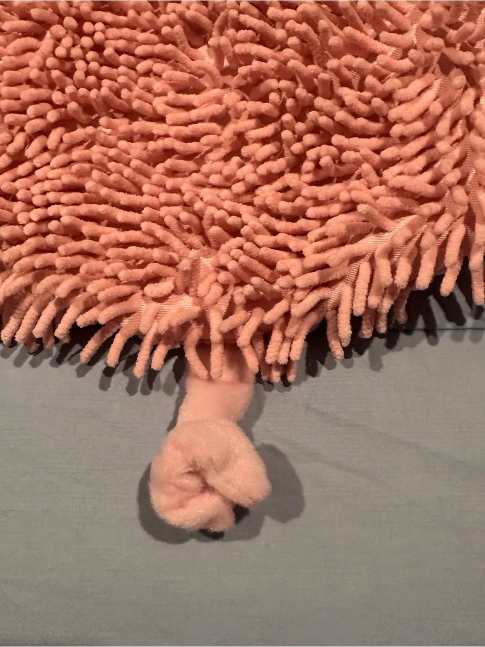 - Soft Chenille wash met pink pig dog costume